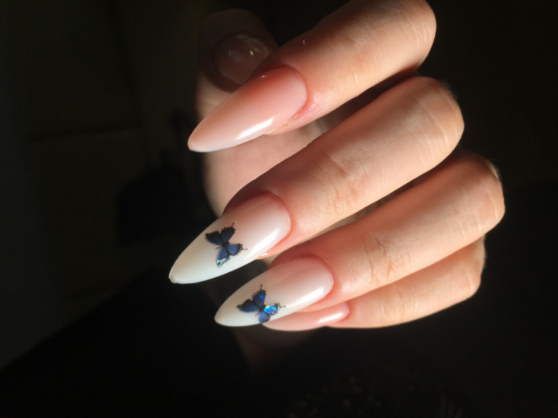 Нарощювання на гелеві тіпси, photo - Manicurist Barb Manicure