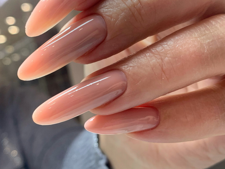 Наращивание гелем, photo - Manicurist Barb Manicure