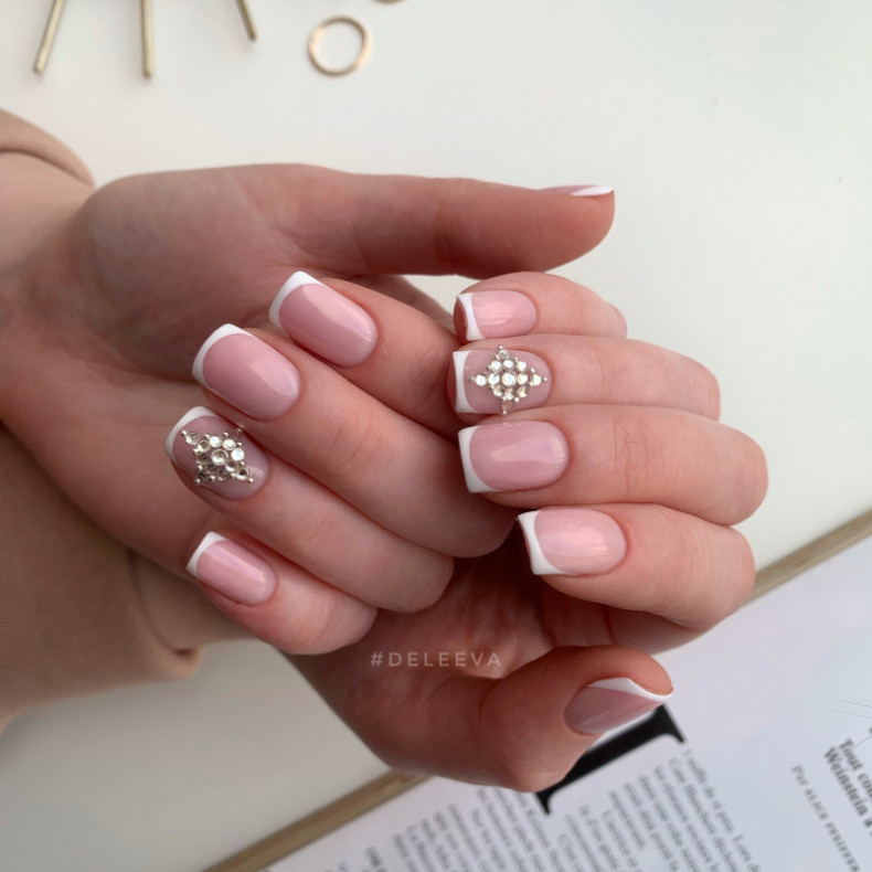 French wedding rhinestone, photo - Manicurist Barb Manicure