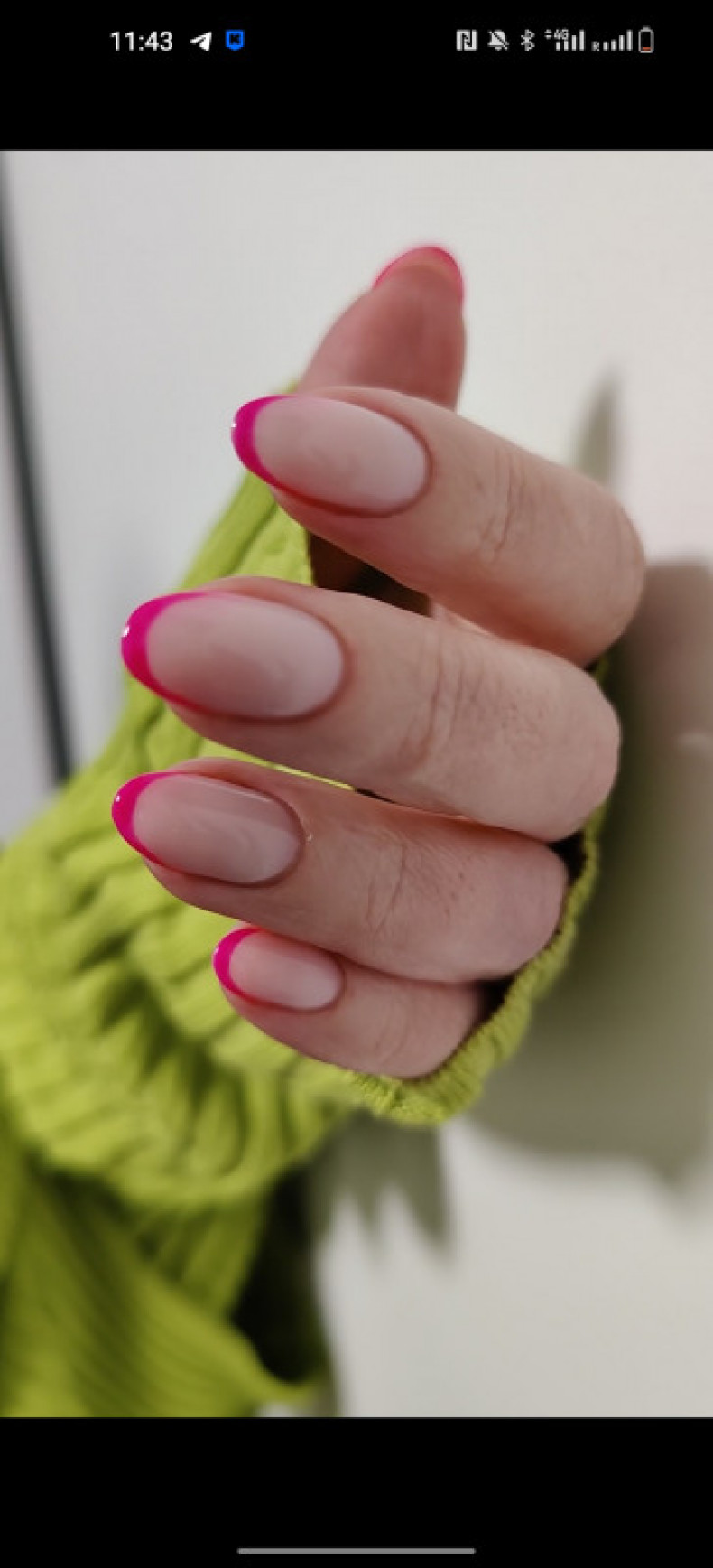 Покриття гель-лаком + френч 900 грн, photo - Manicurist Barb Manicure