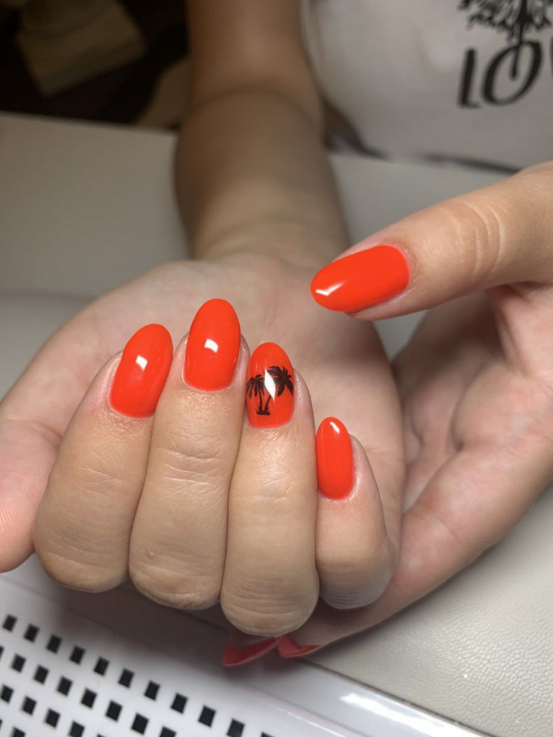 Манікюр Арт з покриттям лак гель, photo - Manicurist Barb Manicure