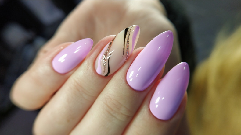 Коррекция гелем + дизайн 480, photo - Manicurist Barb Manicure