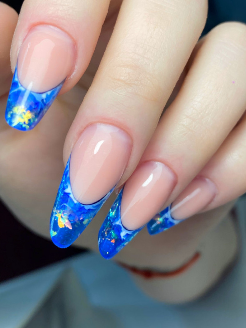 Арочное моделирование Выкладной френч, photo - Manicurist Barb Manicure