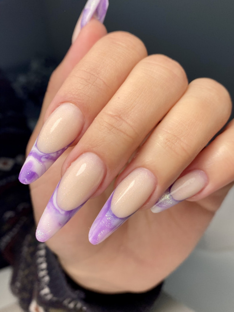 Арочное моделирование 
Выкладной френч, photo - Manicurist Barb Manicure