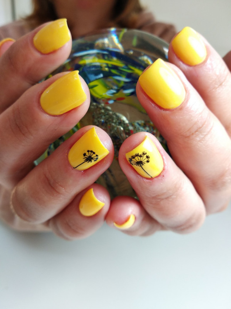 Літній манікюр гель лаком, photo - Manicurzysta Barb Manicure