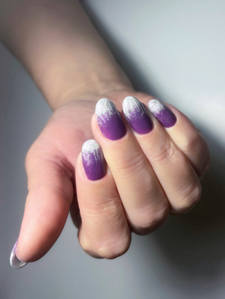 Укріплення базою+гель-лак+дизайн, photo - Manicurist Barb Manicure