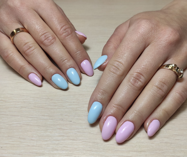 Pastel lilac as, photo - Manicurist Barb Manicure