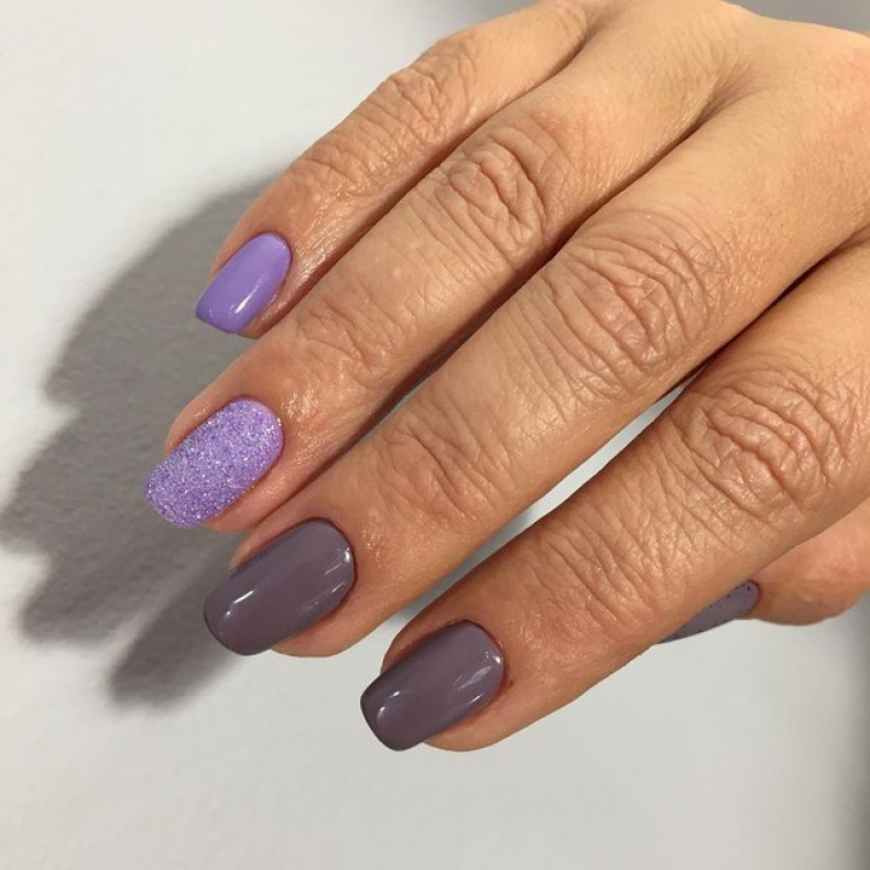 Lilac grey, photo - Manicurist Barb Manicure