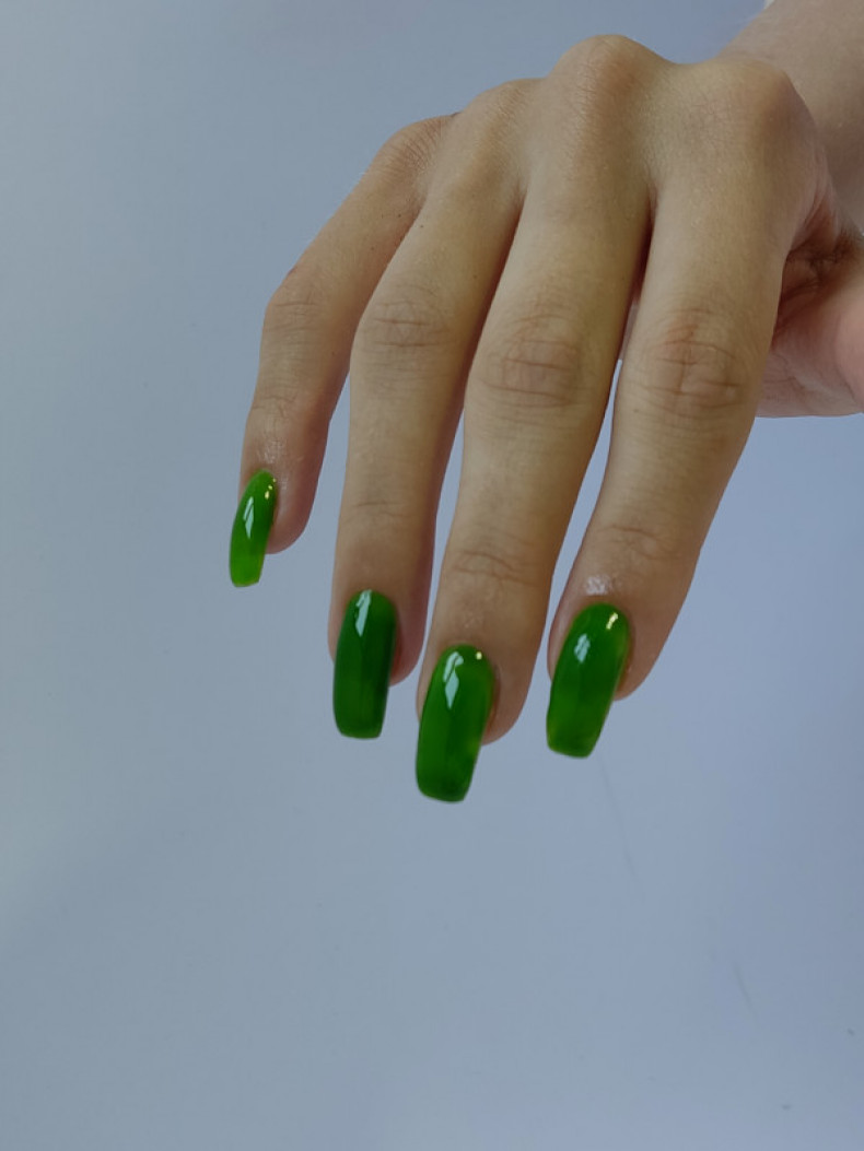 Корекція нарощених нігтів , вартість -250грн, photo - Manicurist Barb Manicure