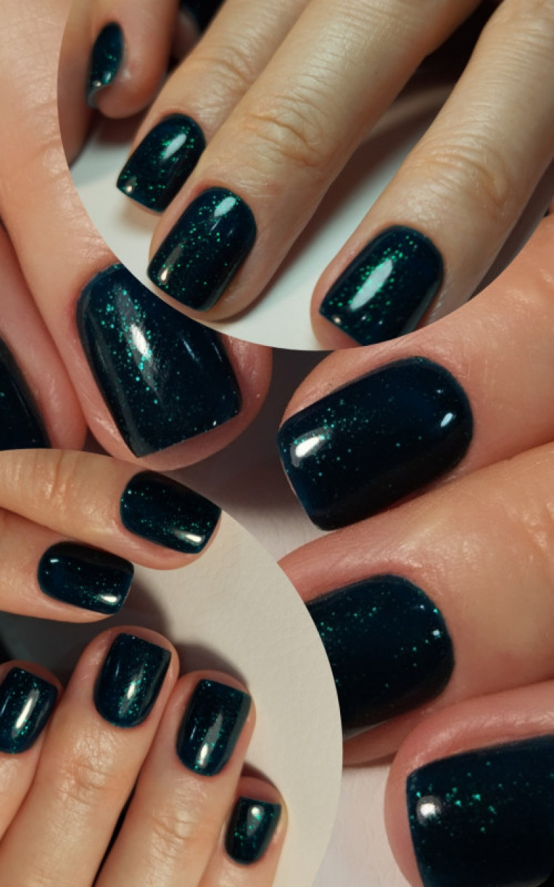 Green dark emerald, photo - Manicurist Barb Manicure