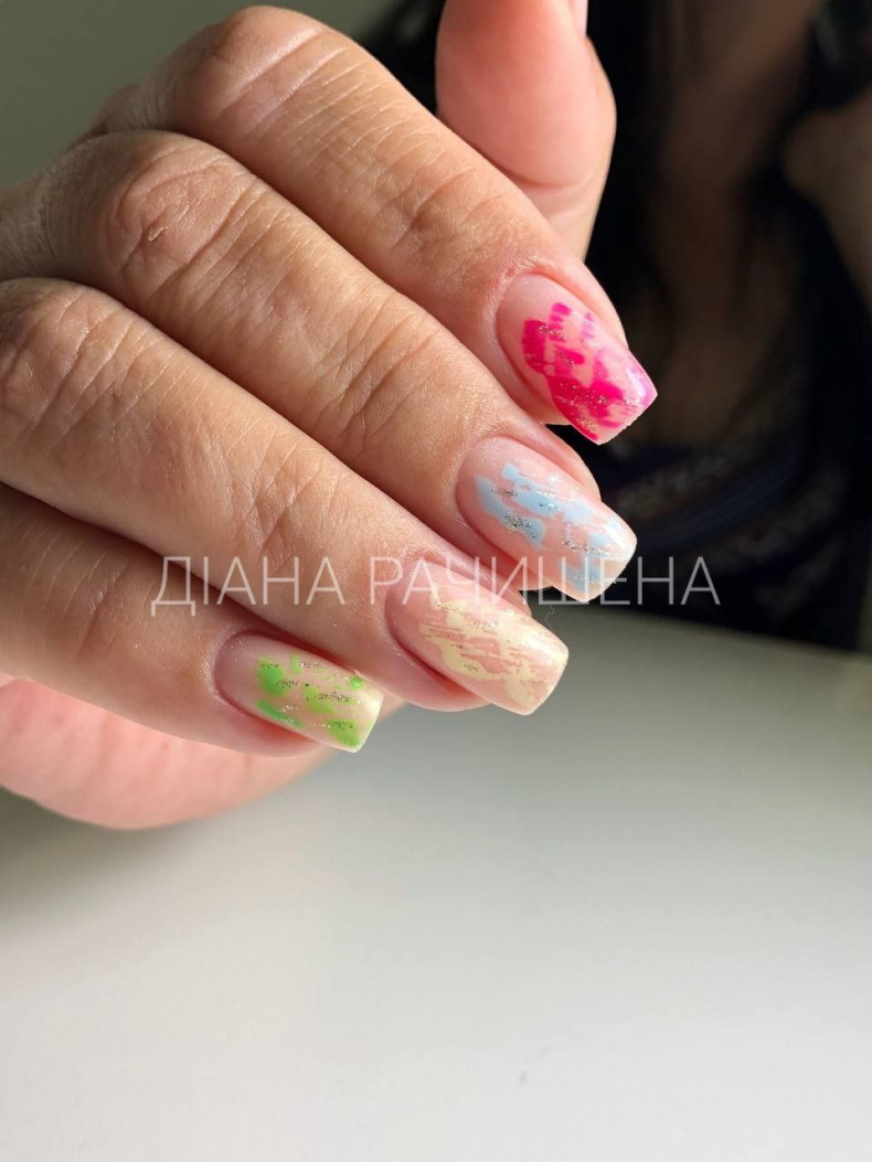 Робота "Після" (виконувалася вже мною). Покриття рівне, форм, photo - Manicurist Barb Manicure