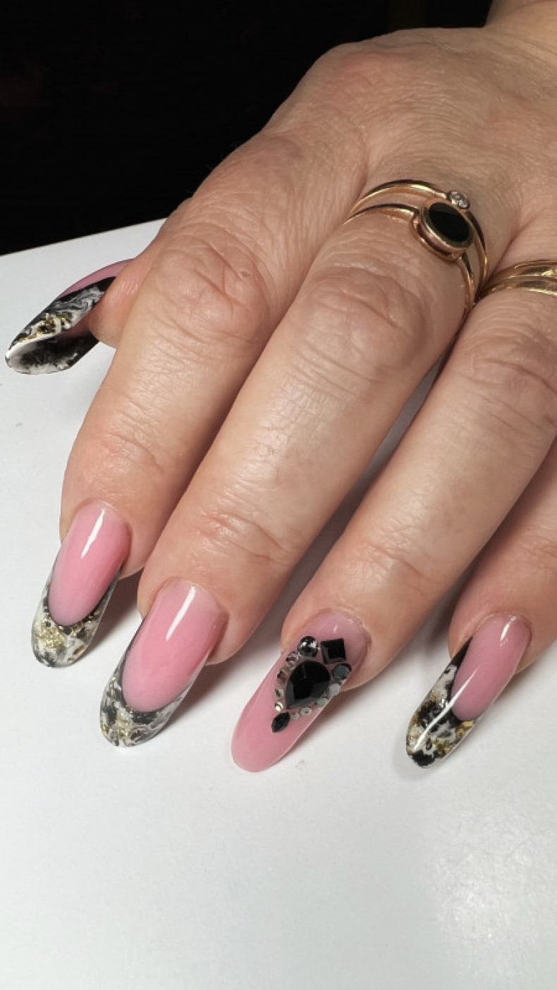 Leopard diamond aquarium, photo - Manicurist Barb Manicure