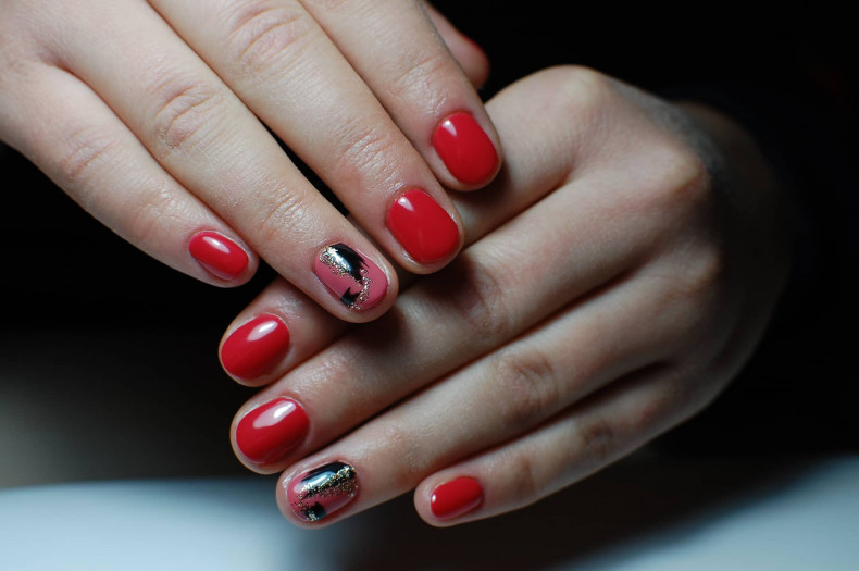 Valentine's Day abstract, photo - Manicurist Barb Manicure