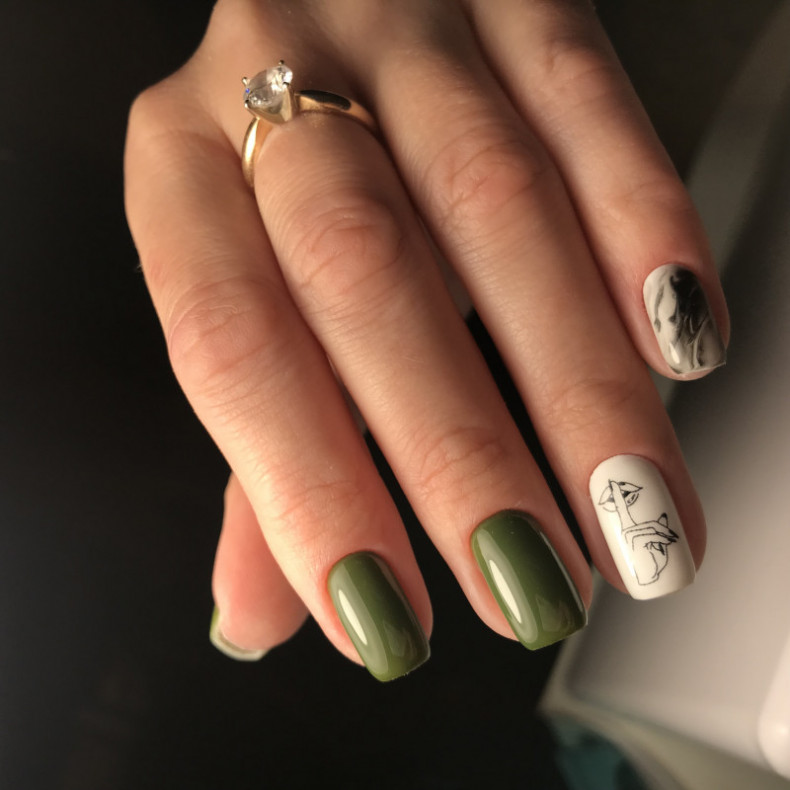 Khaki, photo - Manicurist Barb Manicure