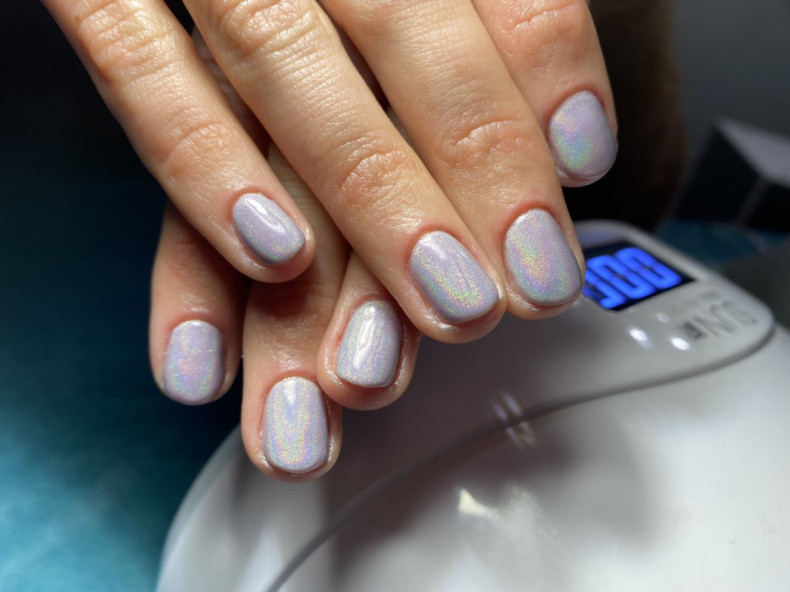 Комбічистка Гель лак +втирка, photo - Manicurist Barb Manicure