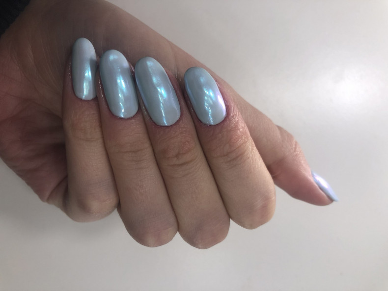 Гель лак+втирка, photo - Manicurist Barb Manicure