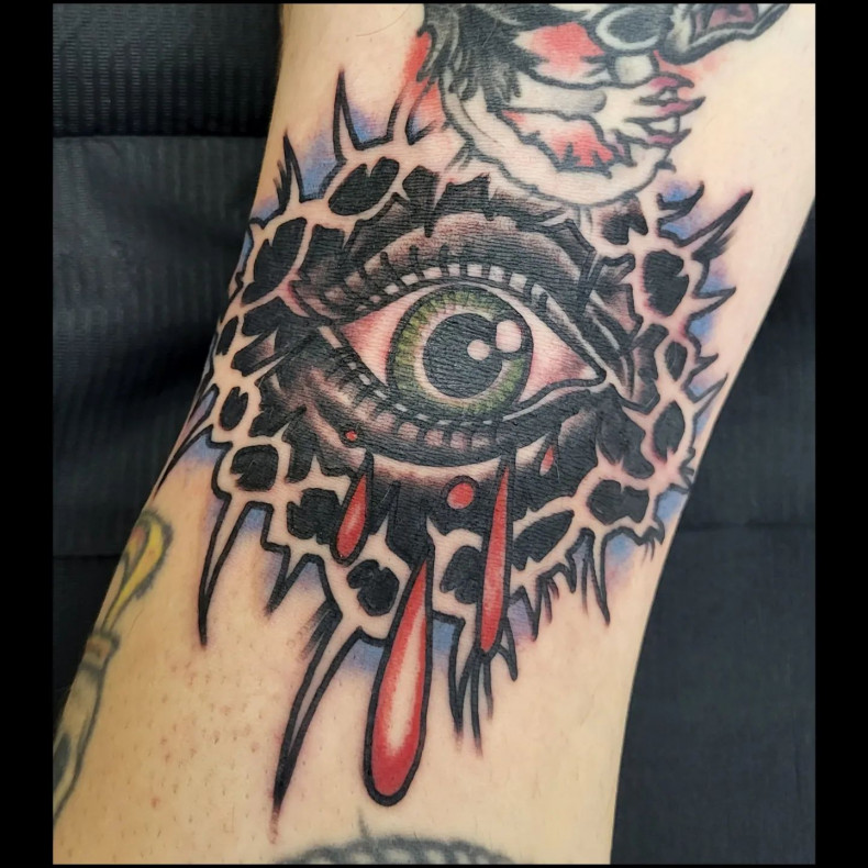 Auge, photo - Tattoo-Meister Patrik Sanner