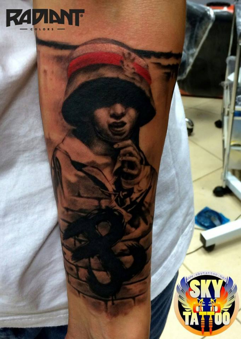 Warrior soldier, photo - Tattoo Studio SkyTattoo