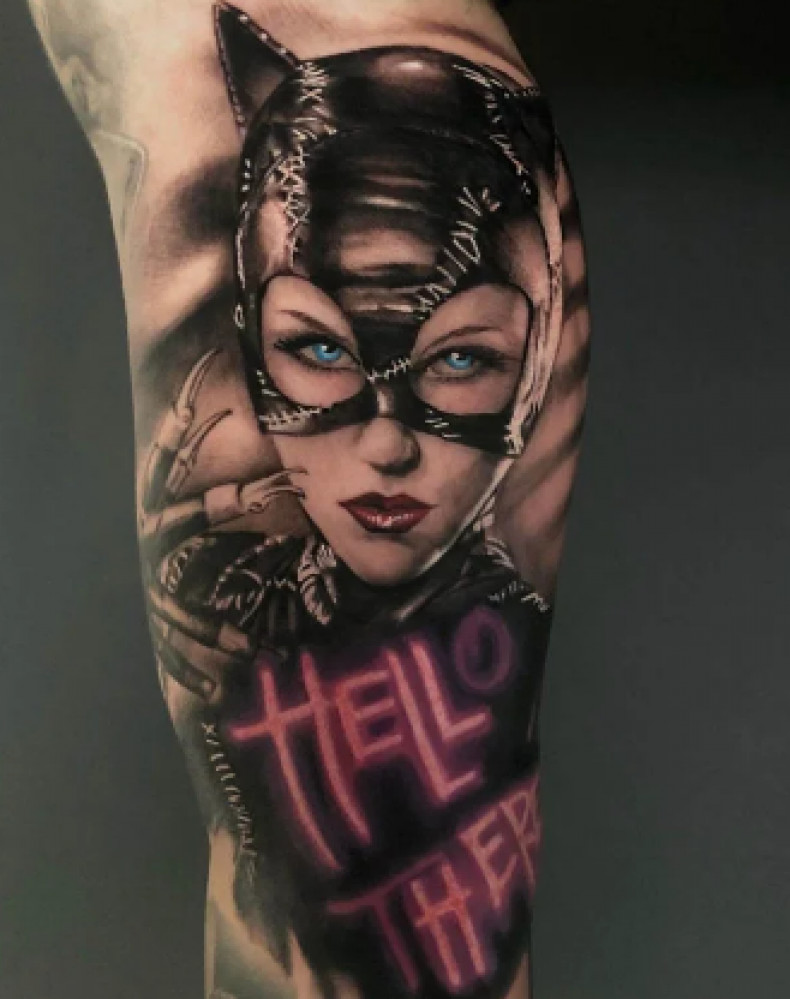 Portrait bunt, photo - Tattoo-Studio Rock'n'Roll