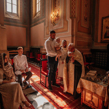 Fotograf na uroczystość chrztu świętego