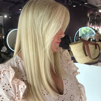 rozjaśnianie włosów, blond Warszawa, koloryzacja bez amoniak