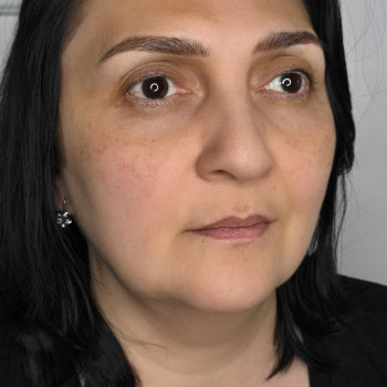 Брови-техника волоски