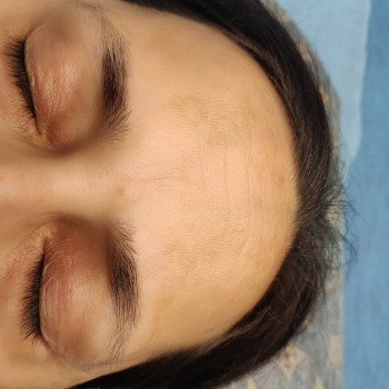 Пудровые брови