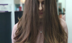 Окрашивание волос в один тон Колорист Ирина Шпильская Хайфа