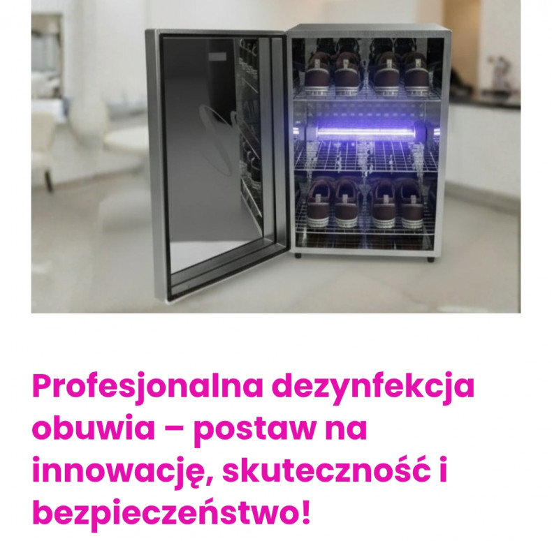 MAVI PureStep One – profesjonalne urządzenie do ozonowania, dezynfekcji i suszenia obuwia.