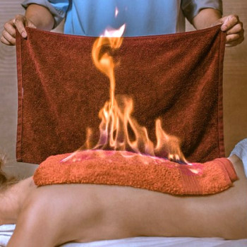Огненный массаж