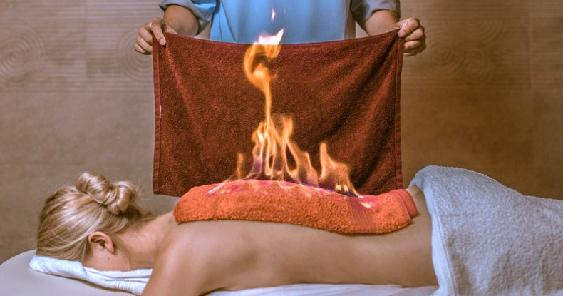 Огненный массаж