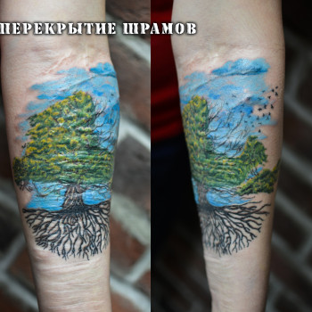 Татуировка
                    Studio tatuażu Сталкер Moscow