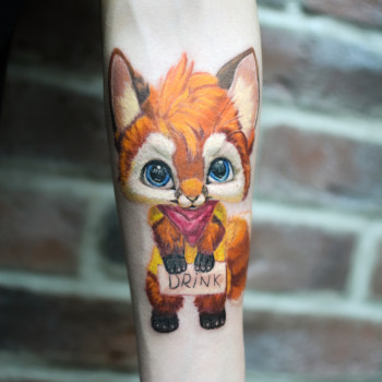 Татуировка
                    Studio tatuażu Сталкер Moscow