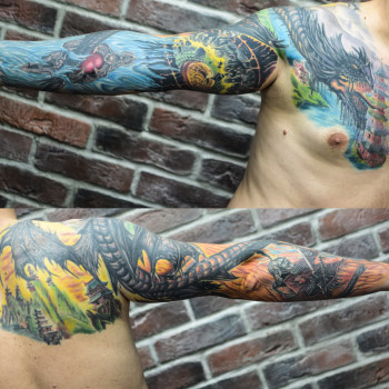 Татуировка
                    Studio tatuażu Сталкер Moscow