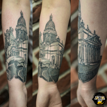 Татуировка
                    Studio tatuażu Сталкер Moscow