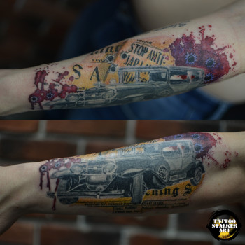 Татуировка
                    Studio tatuażu Сталкер Moscow