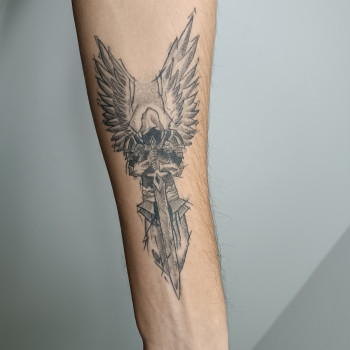 Цветная тату