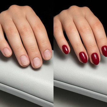 Маникюр с покрытием гель