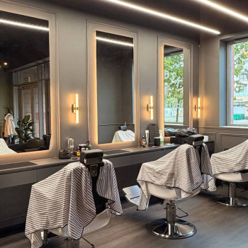 Nowoczesny barbershop w Miasteczku Wilanów