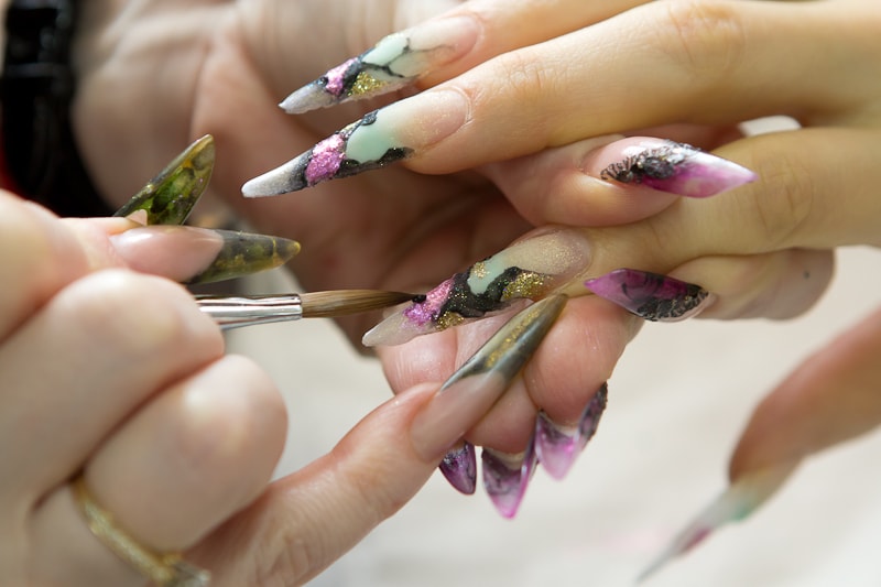 Как наращивать ногти акрил гелем
