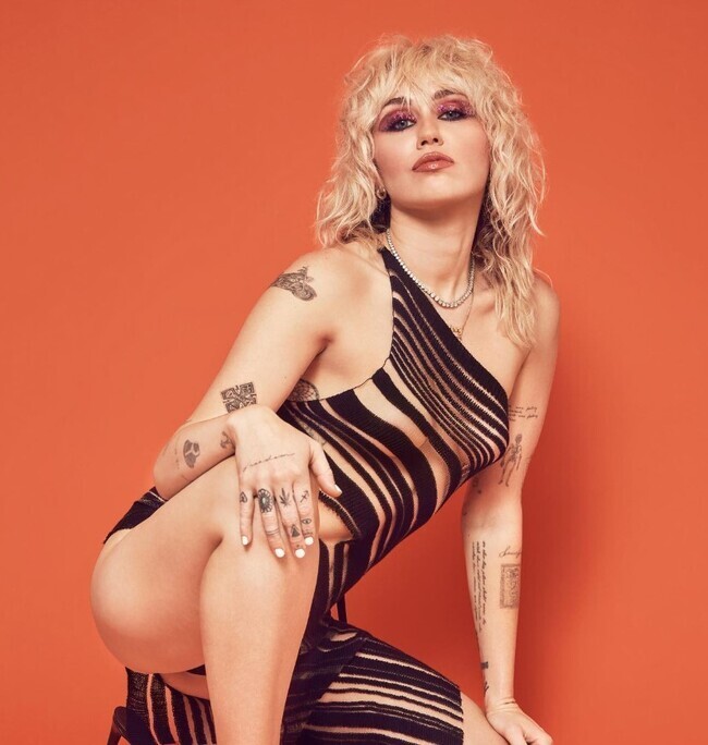Tatuaże Miley Cyrus