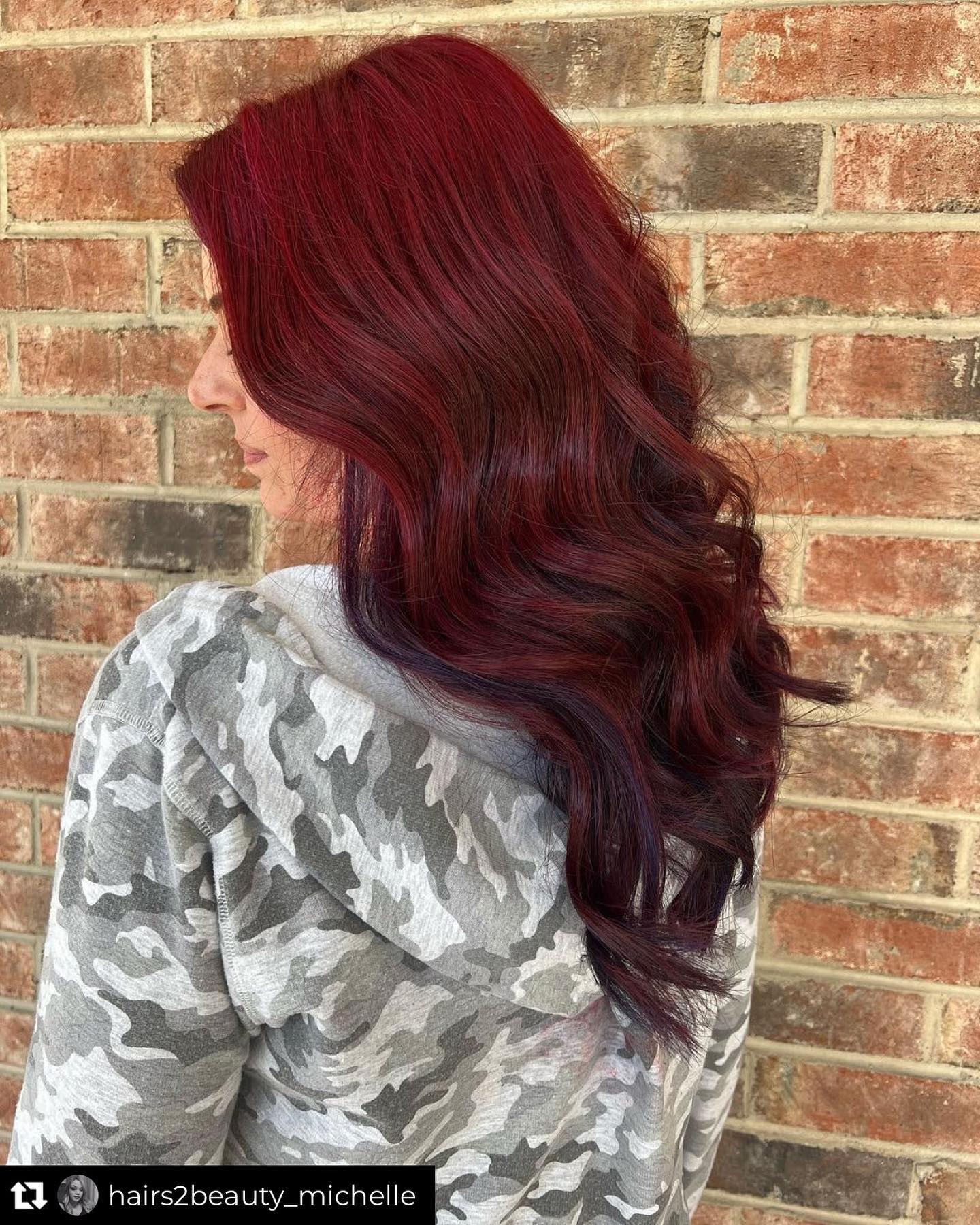 Red Cherry Cola Hair Color