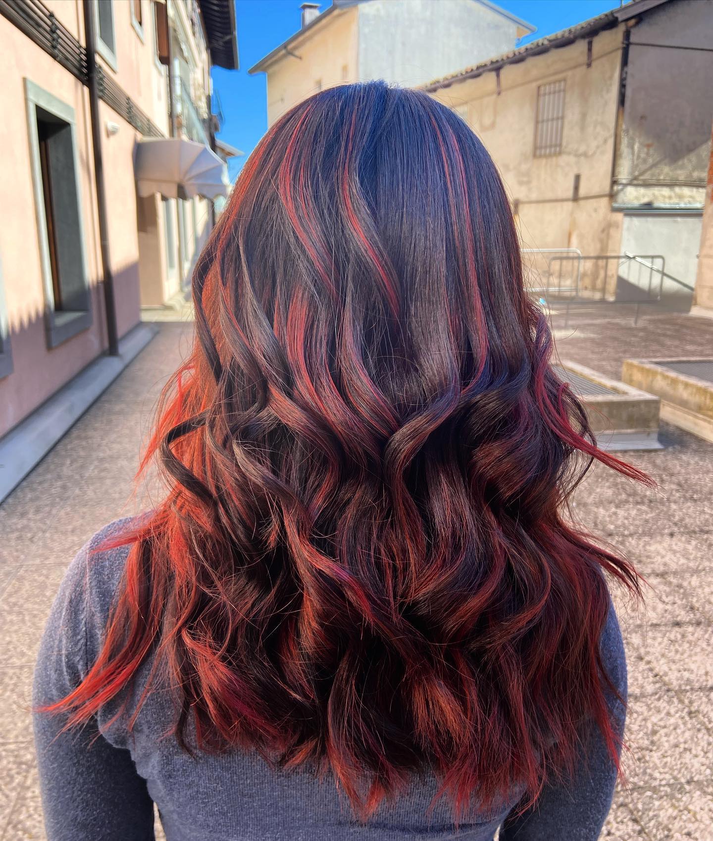 Deep Cherry Hair Color