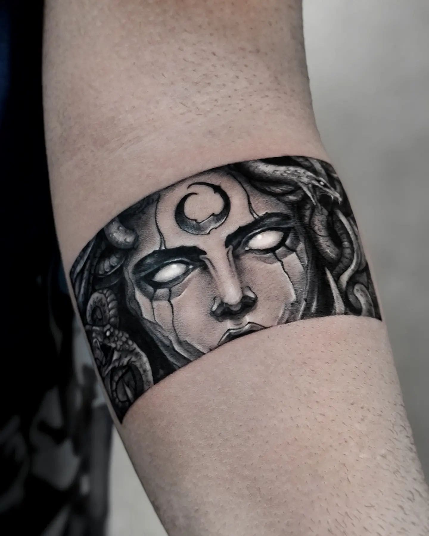 Unterarm-Medusa-Tattoo