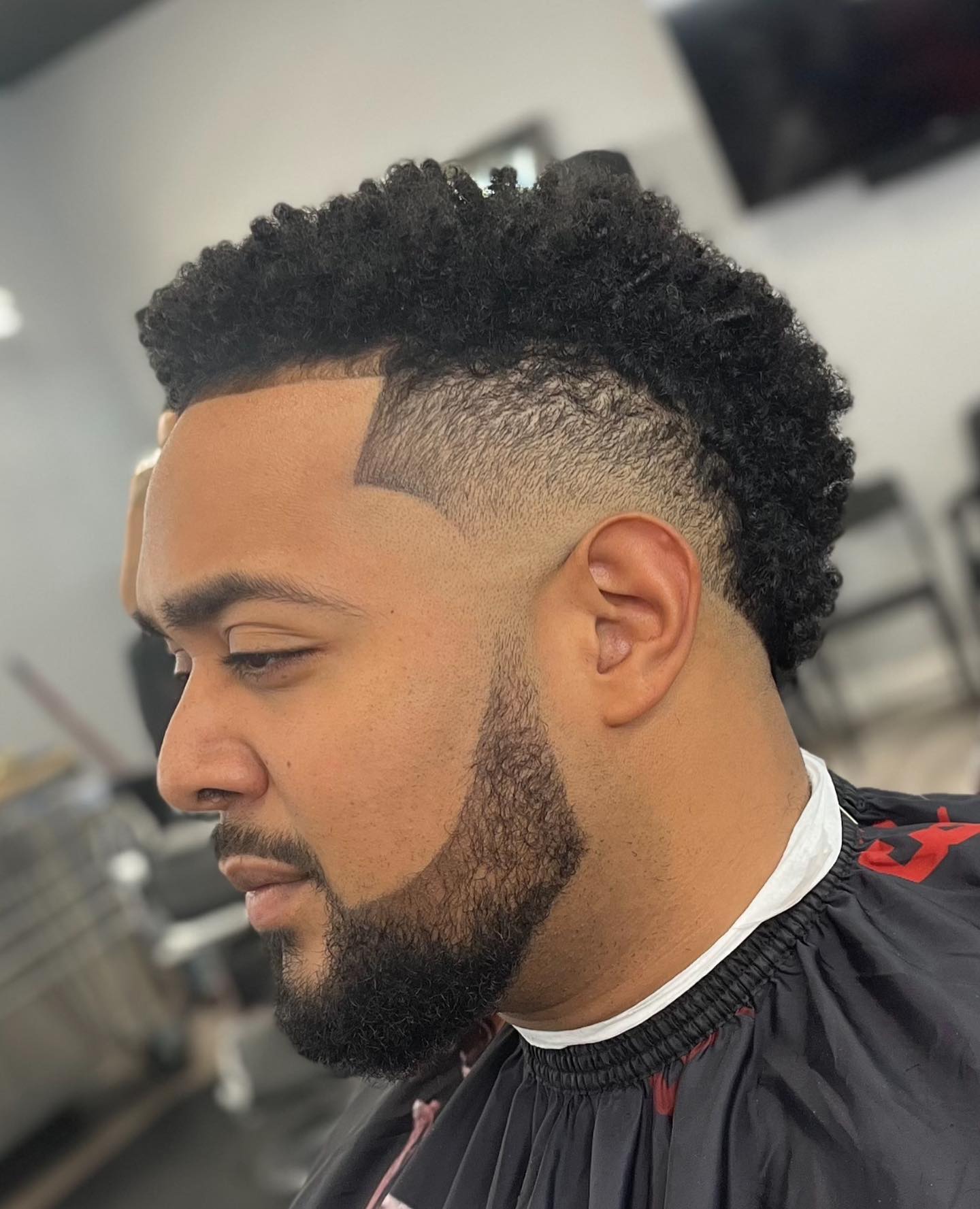 Mohawk Haircut for Black Men