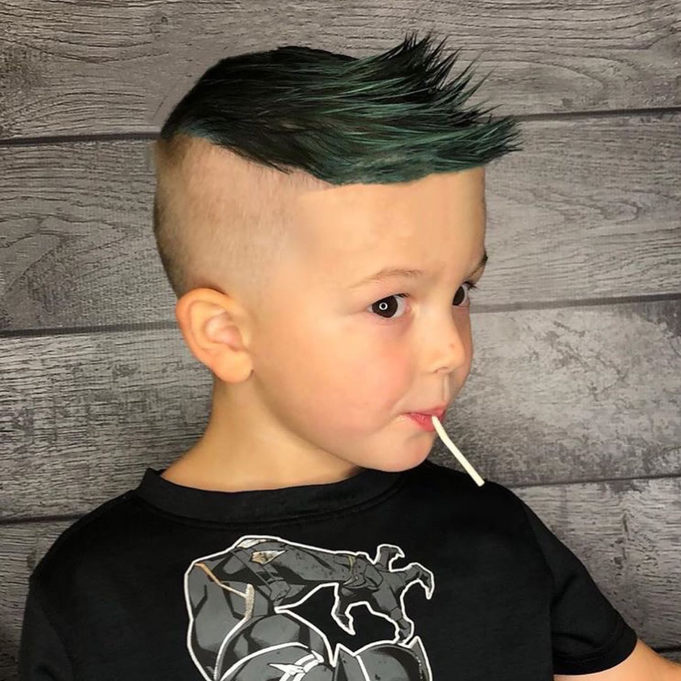 Long Mohawk Haircut for Kids