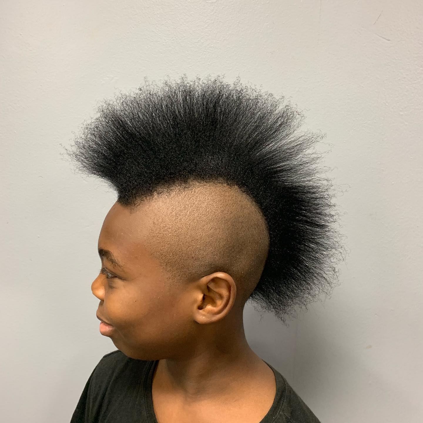 Mohawk Vertical Haircut