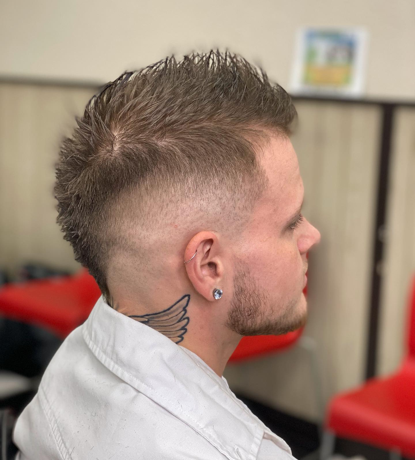 Low Fade Crop Top Haircut - TheSalonGuy 