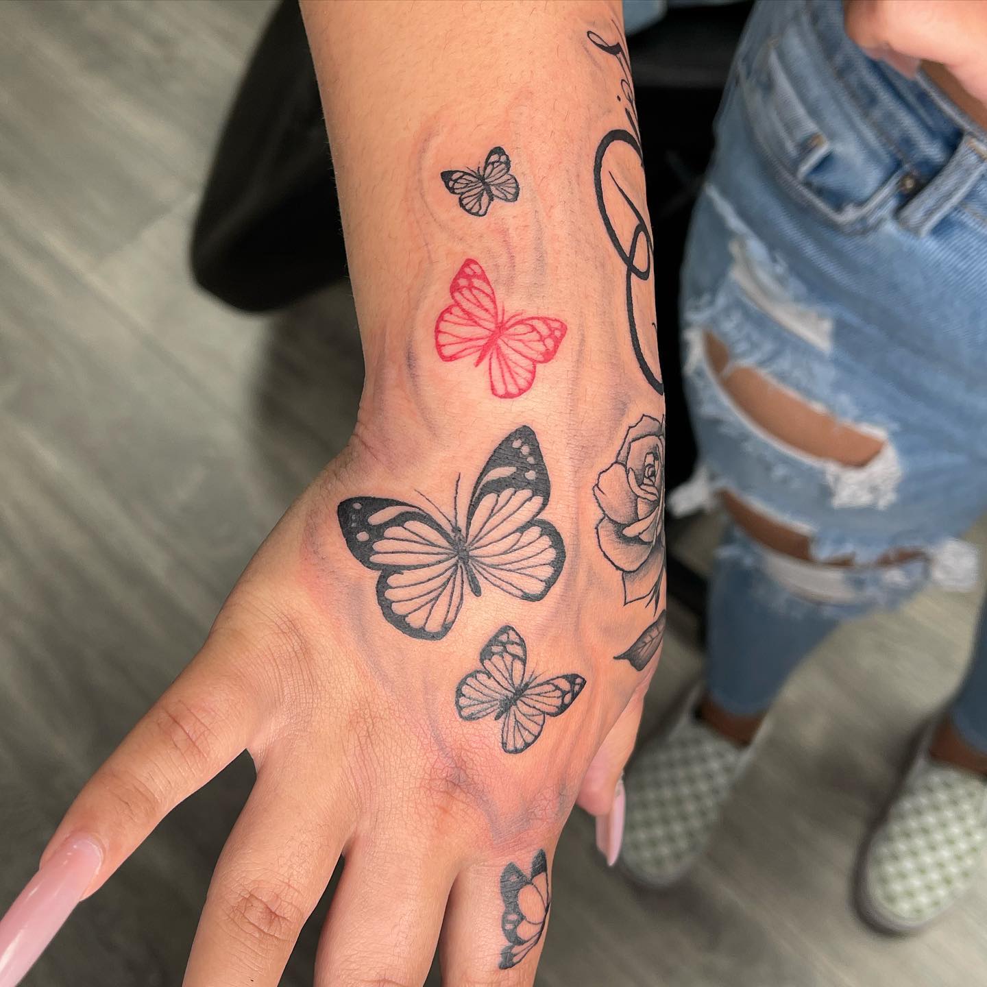 46 Red Butterfly Tattoos That Will Amaze You