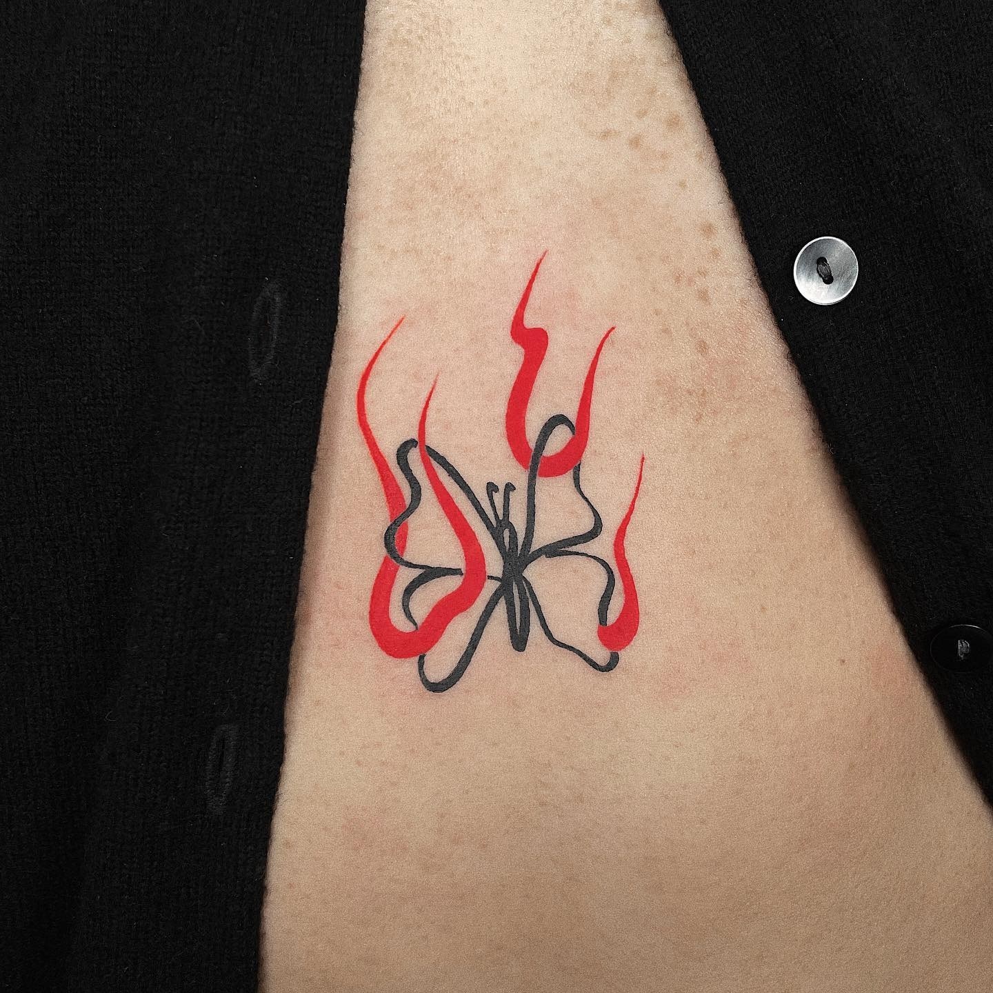 46 Red Butterfly Tattoo Designs With Meanings That Will Amaze You